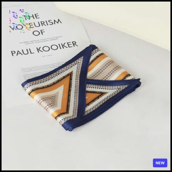 Satin Silk Scarf Elegant Multi-Function Head Wrap Hair Band Accessory - Picture 5 of 8